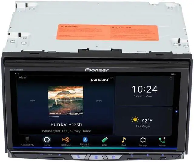 Alt view image 5 of 5 - Pioneer AVH-W4500NEX 7" Double-DIN Multimedia DVD Receiver with Backup Camera