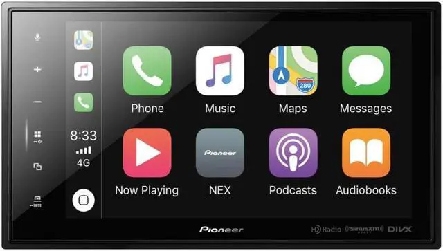 Alt view image 2 of 5 - Pioneer DMH-C5500NEX 8.0" Multimedia Receiver with Satellite Radio Tuner