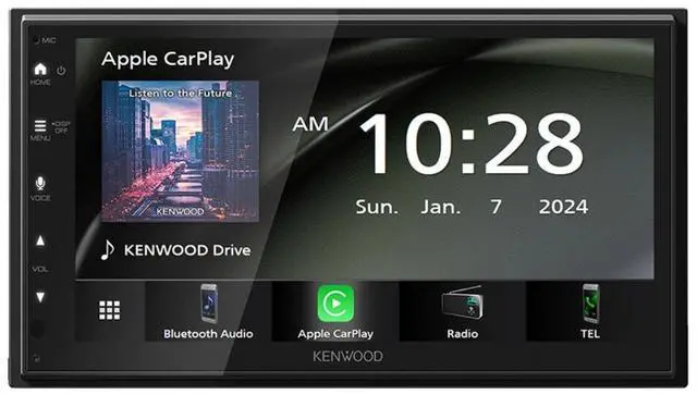 Alt view image 2 of 5 - Kenwood DMX5710S 6.8" Multimedia Receiver w/ CMOS-230LP Rear View Backup Camera
