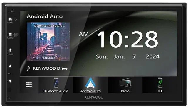 Alt view image 5 of 5 - Kenwood DMX5710S 6.8" Multimedia Receiver w/ CMOS-230LP Rear View Backup Camera