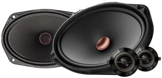 Main image of Pioneer TS-D69C D Series 6"x9" component speaker system