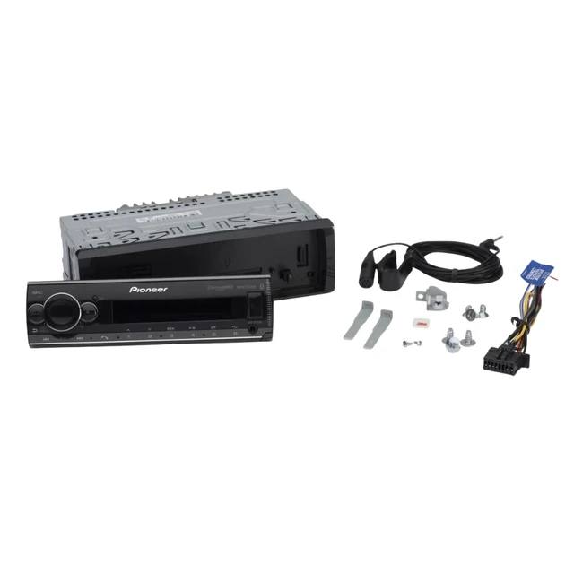 Alt view image 10 of 10 - Pioneer MVH-S522BS Single-Din Digital Media Receiver Built-in Bluetooth (does not play CDs)