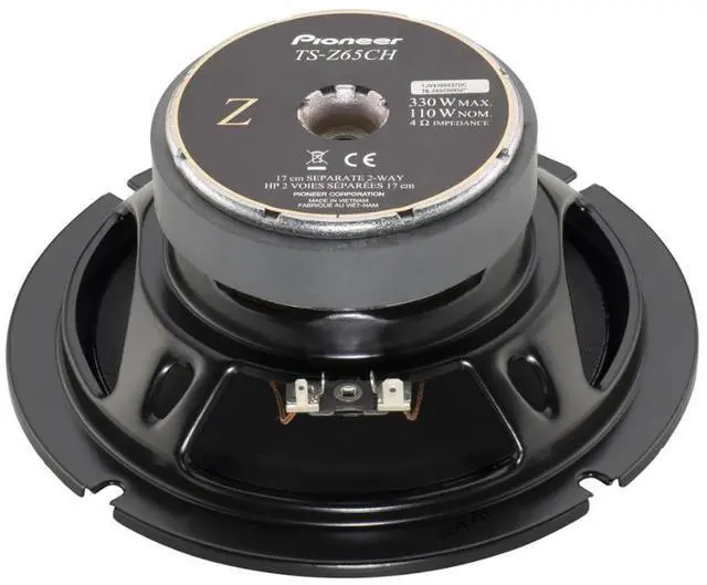 Alt view image 5 of 6 - Pioneer TS-Z65CH 6.5" component speaker system