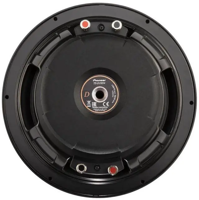 Alt view image 16 of 16 - Pioneer 10" Dual 4 Ohm Voice Coil Subwoofer