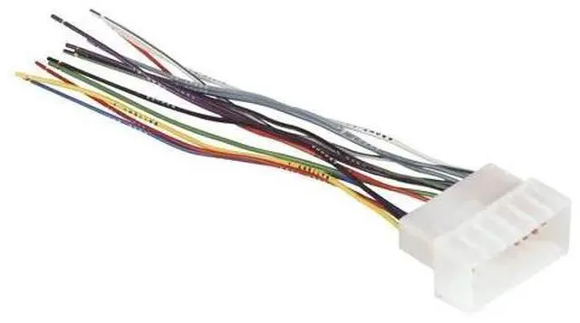 Alt view image 5 of 5 - METRA 70-1004 KIA / HYUNDAI 2005 - UP WIRING HARNESS PLUG TO RADIO 4 SPKRS NEW