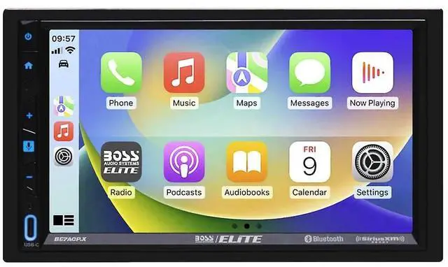 Alt view image 4 of 4 - BOSS BE7ACP.X Double-DIN 7" Digital Multimedia Receiver and Carplay/Android Auto