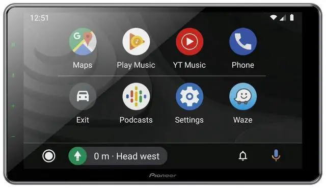 Main image of Refurbished Pioneer DMH-WT8600NEX 1-DIN Digital Media Receiver w/ Floating 10.1" Display