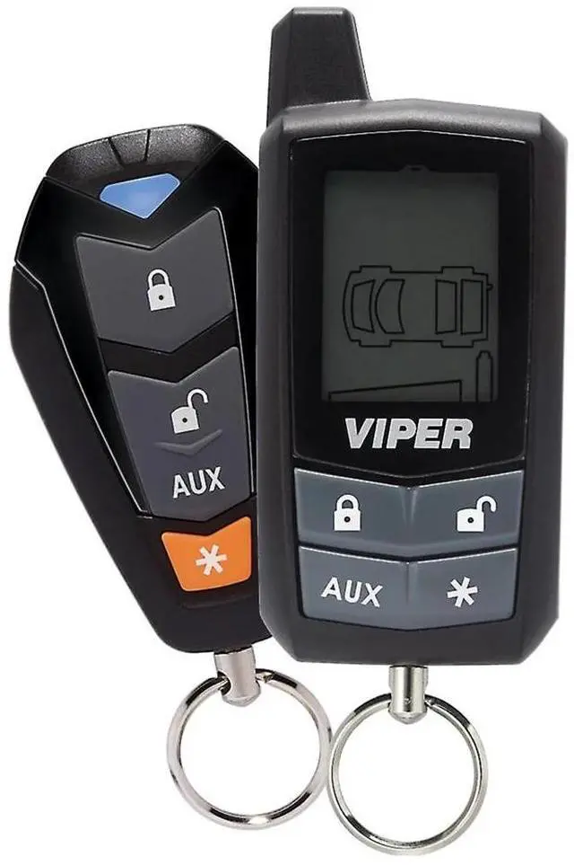 Alt view image 3 of 3 - Viper 3305V Responder Car security & keyless entry system with 2-way LCD remote