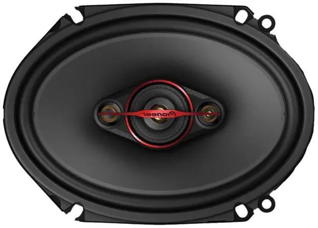 Alt view image 3 of 3 - Refurbished Pioneer TS-801M Custom-Fit Design 6x8" 4-Ohm 80-Watts RMS 4-Way Coaxial Speakers