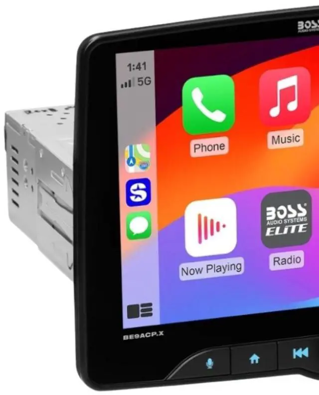 Alt view image 3 of 4 - BOSS BE9ACP.XC Single-DIN 9" Digital Multimedia Receiver with Backup Camera