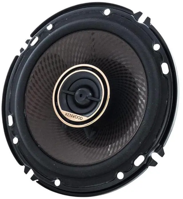Alt view image 3 of 5 - Refurbished Kenwood KFC-651 6.5" Concert Series 2-Way 4-Ohm 320W Peak Power Coaxial Speakers