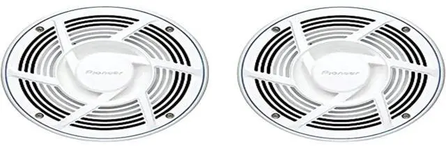 Alt view image 7 of 7 - Pioneer TS-MR2040 8" 200W Max Power IMPP Cone 2-Way Marine Coaxial Speakers