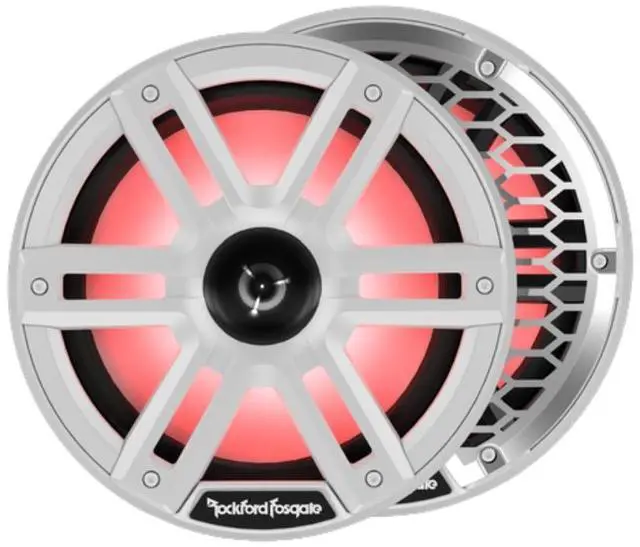 Alt view image 2 of 5 - Rockford Fosgate M2-8H M2 Series 8" Color-Optix 2-Way Horn Marine Speakers