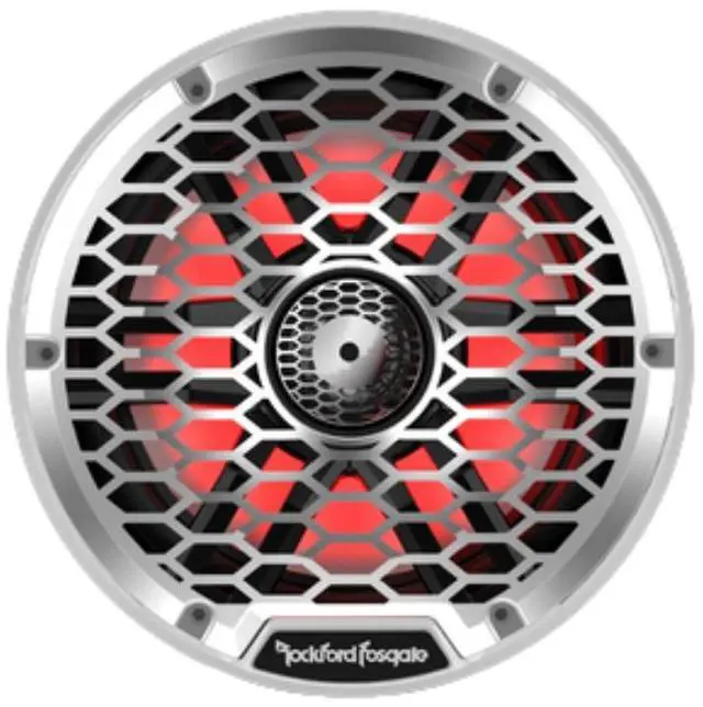 Alt view image 5 of 6 - Rockford Fosgate M2-65 M2 Series 6-1/2" Color-Optix marine speakers (White)