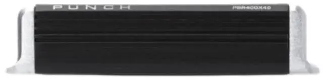 Alt view image 11 of 17 - Rockford Fosgate Punch 400 Watt Full-Range 4-Channel Amplifier PBR400X4D