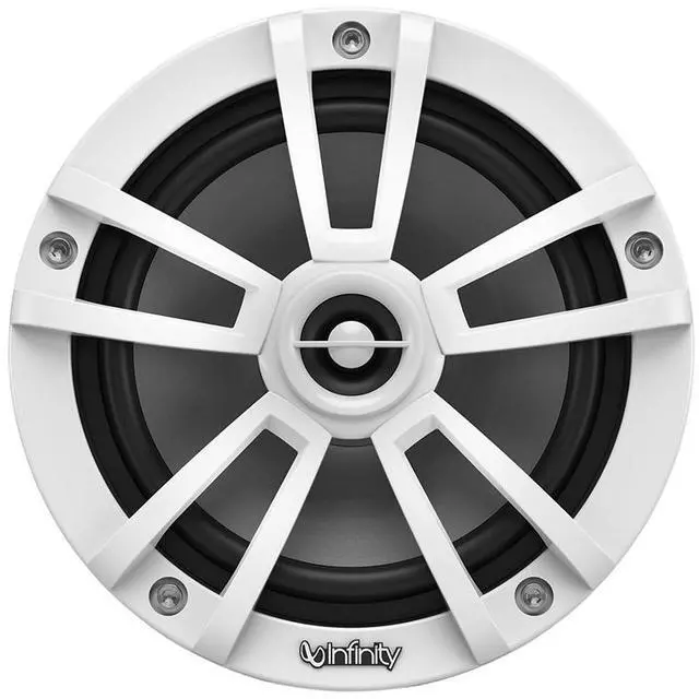 Alt view image 19 of 20 - Infinity INF622MLW 6.5" Round 225 Watt RGB LED Illuminated Marine Speakers - White (Pair)