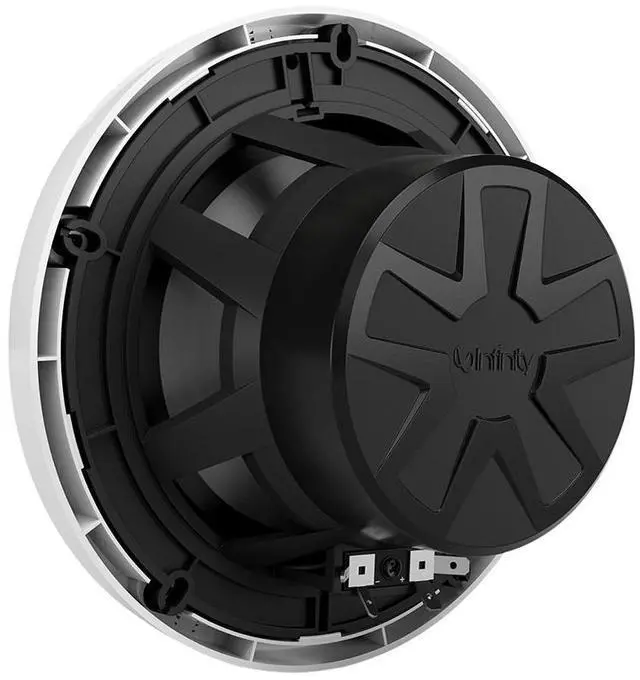 Alt view image 20 of 20 - Infinity INF622MLW 6.5" Round 225 Watt RGB LED Illuminated Marine Speakers - White (Pair)