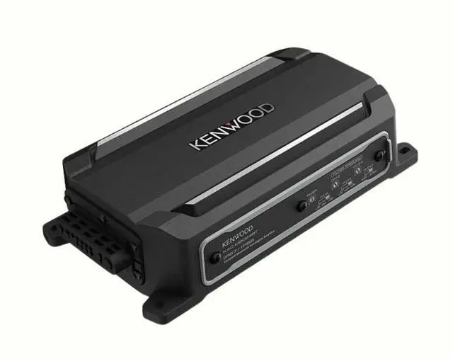 Alt view image 3 of 5 - Refurbished Kenwood KAC-M5024BT 50W Compact Bluetooth 4-Channel Powersports/Marine Amplifier