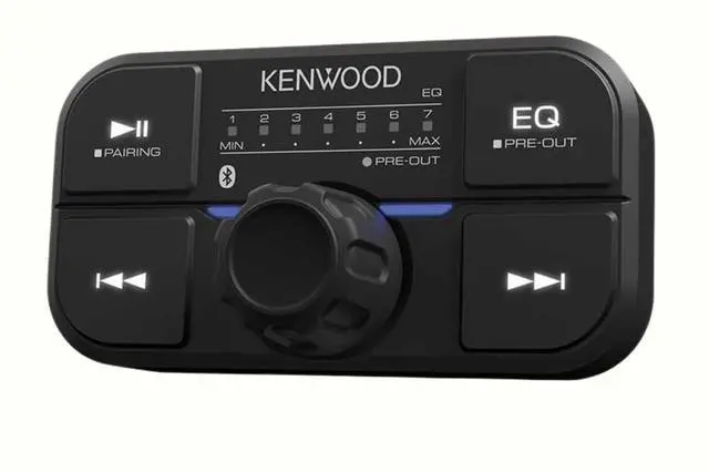 Alt view image 4 of 5 - Refurbished Kenwood KAC-M5024BT 50W Compact Bluetooth 4-Channel Powersports/Marine Amplifier