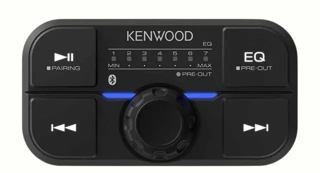 Alt view image 5 of 5 - Refurbished Kenwood KAC-M5024BT 50W Compact Bluetooth 4-Channel Powersports/Marine Amplifier
