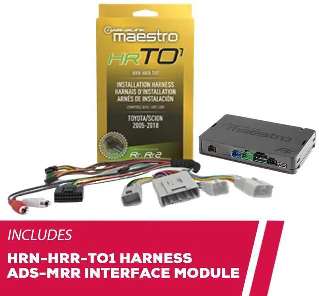 Main image of iDatalink HRN-HRR-TO1 Radio Replacement Harness with ADS-MRR Interface Module