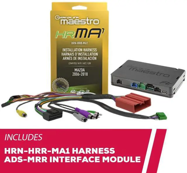 Main image of iDatalink HRN-HRR-MA1 Radio Replacement Harness with ADS-MRR Interface Module