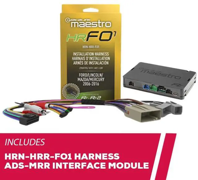 Main image of iDatalink HRN-HRR-FO1 Radio Replacement Harness with ADS-MRR Interface Module
