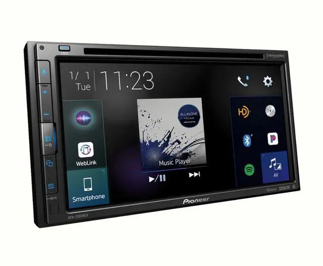Alt view image 3 of 5 - Pioneer AVH-2500NEX 6.8 Inch DVD Media Receiver With License Plate Camera