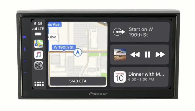 Alt view image 4 of 5 - Pioneer DMH-WC5700NEX 6.8 Inch Digital Multimedia Receiver with SiriusXM Tuner