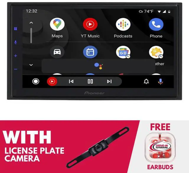 Main image of Pioneer DMH-WC5700NEX 6.8 Inch Multimedia Receiver with License Plate Camera