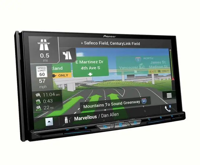 Alt view image 3 of 3 - Pioneer AVIC-W8600NEX 7 Inch Multimedia Navigation Receiver with Bluetooth