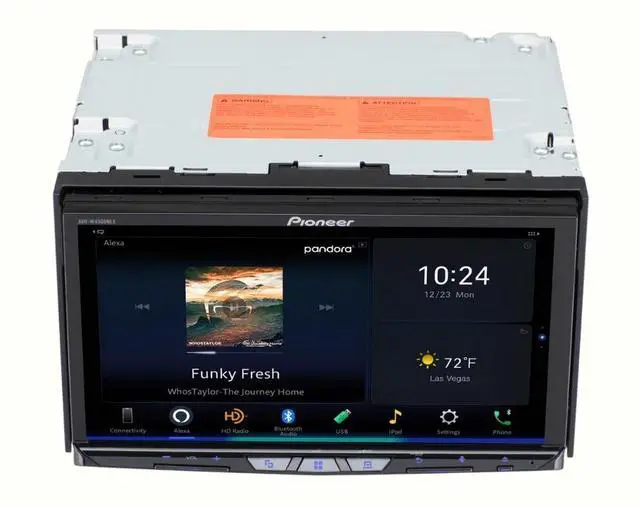 Alt view image 5 of 5 - Pioneer AVH-W4500NEX DVD Receiver with Free LP Camera