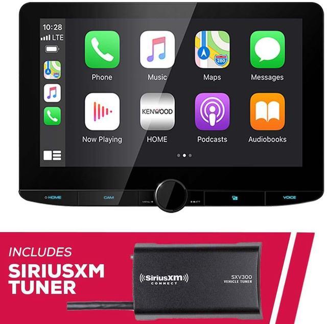 Main image of Kenwood DMX1037S 10.1" 2-DIN Multimedia Receiver with SXV300V1 SiriusXM Tuner