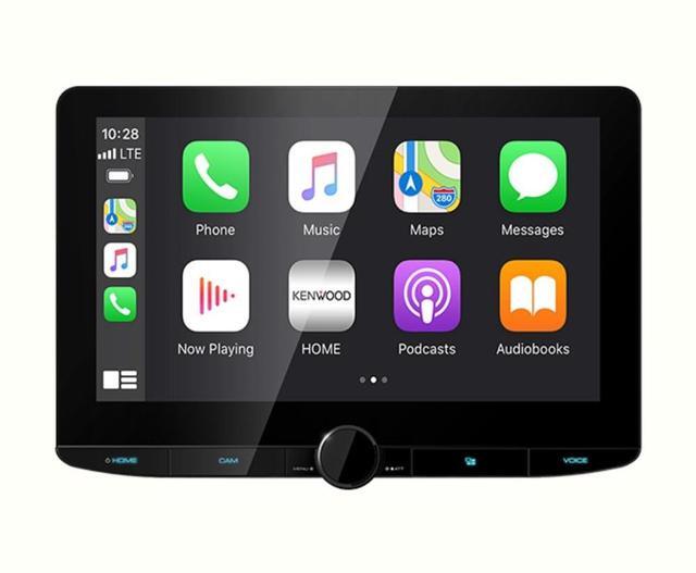 Alt view image 5 of 5 - Kenwood DMX1037S 10.1" 2-DIN Multimedia Receiver with SXV300V1 SiriusXM Tuner