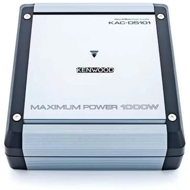 Alt view image 2 of 5 - Kenwood KAC-D5101 Class D Digital Mono Power Car Amplifier 1000 Watts Max