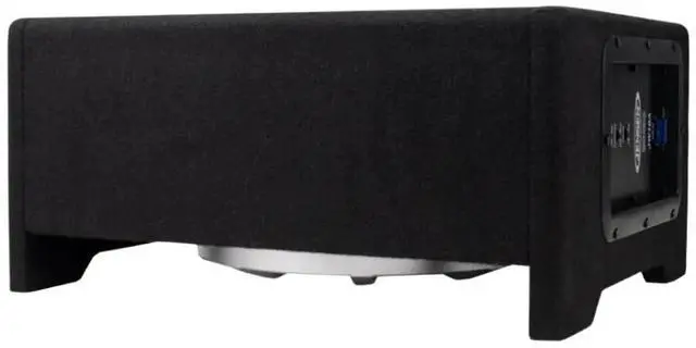 Alt view image 4 of 5 - Jensen JW10A 10" 100 Watts RMS Subwoofer with Vented Enclosure and Built-In Amp
