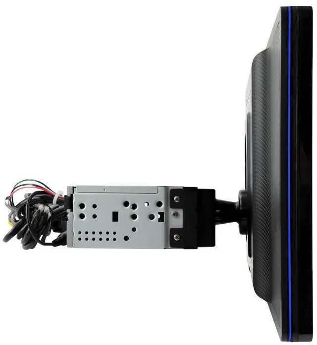 Alt view image 3 of 4 - Jensen CAR1215 12" 1-DIN/2-DIN Multimedia Receiver with CarPlay and Android Auto