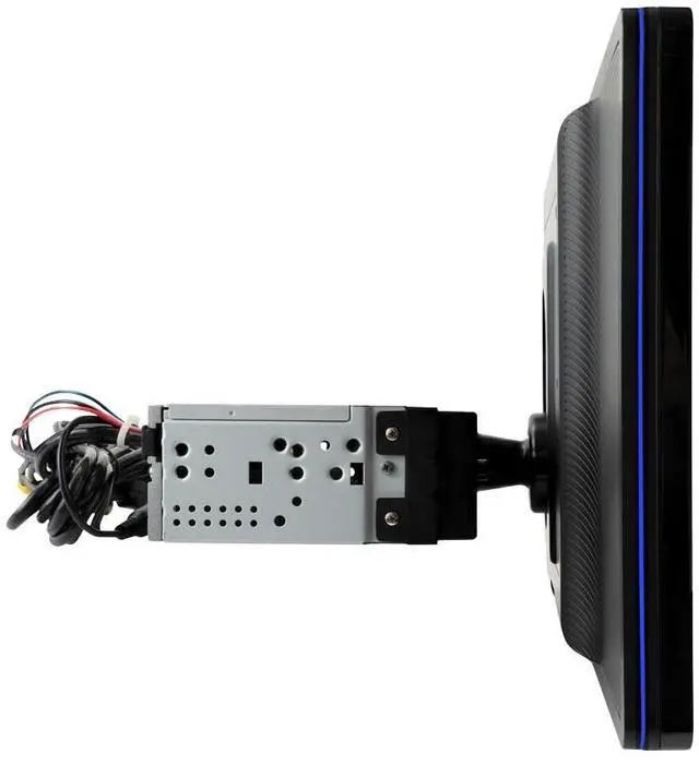 Alt view image 3 of 9 - Jensen CAR1415 14" 1-DIN/2-DIN Multimedia Receiver with CarPlay and Android Auto