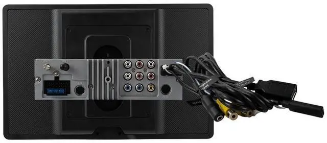 Alt view image 4 of 9 - Jensen CAR1415 14" 1-DIN/2-DIN Multimedia Receiver with CarPlay and Android Auto