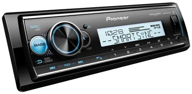 Alt view image 2 of 5 - Refurbished Pioneer MVH-MS512BS Marine Audio Digital Media Receiver w/ Bluetooth