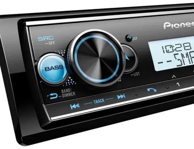 Alt view image 5 of 5 - Refurbished Pioneer MVH-MS512BS Marine Audio Digital Media Receiver w/ Bluetooth