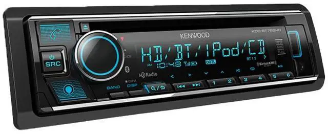 Alt view image 2 of 4 - Refurbished Kenwood KDC-BT782HD CD Receiver with 1.5 Line Text Display and Amazon Alexa/Bluetooth