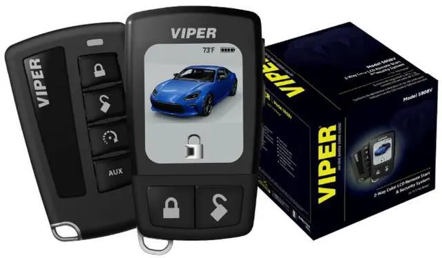 Main image of Viper 5908V 2-Way Color LCD Remote Start & Security System - Up to 1 Mile Range