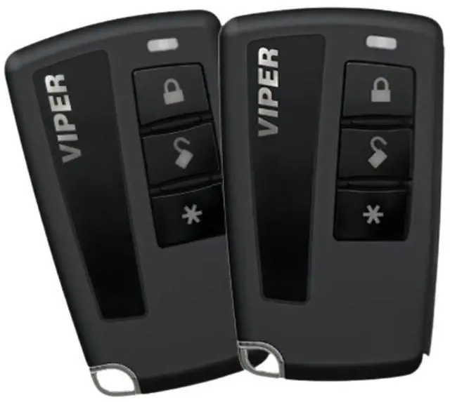Alt view image 2 of 3 - Viper 3108V 1-Way Car Security System LCD, 4-Button Key Fob, 1/4 Mile Range