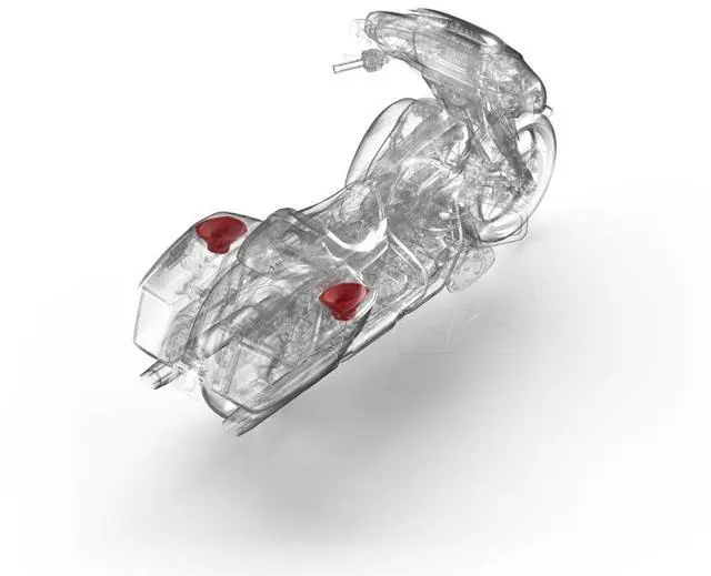 Alt view image 2 of 5 - Rockford Fosgate HD24BL69 6x9" Saddlebag Cut-In Speaker for 2024+ Harley-Davidson