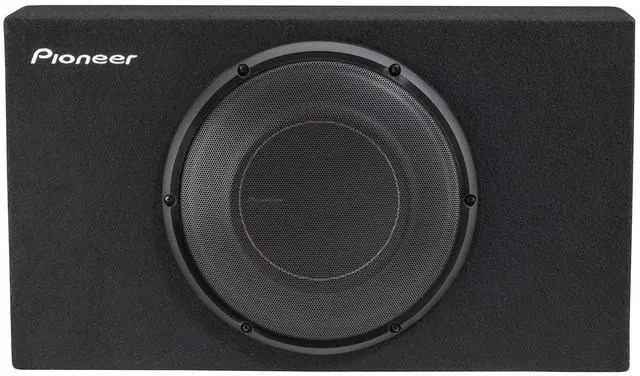 Alt view image 2 of 10 - Pioneer TS-D10LB 10" 1300W Max Power Single 2 Voice Coil Subwoofer Enclosure