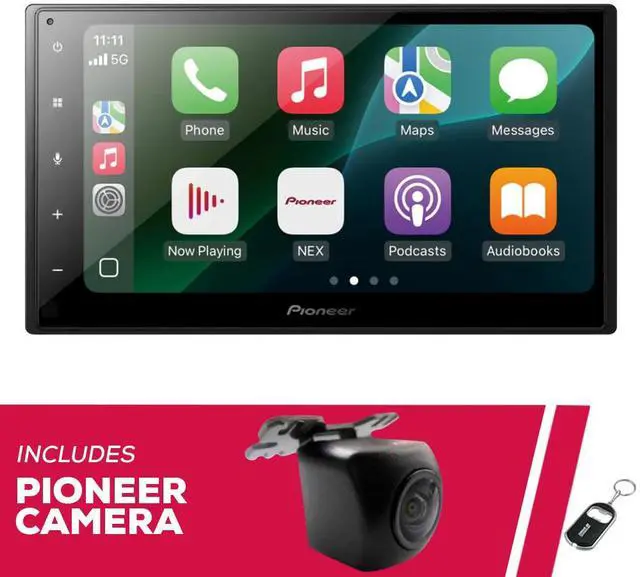 Main image of Pioneer DMH-1800NEX 6.8" Multimedia Receiver & NB-BC011 Front/Rear View Camera