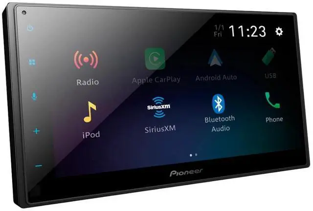 Alt view image 4 of 5 - Pioneer DMH-1800NEX 6.8" Multimedia Receiver & NB-BC011 Front/Rear View Camera