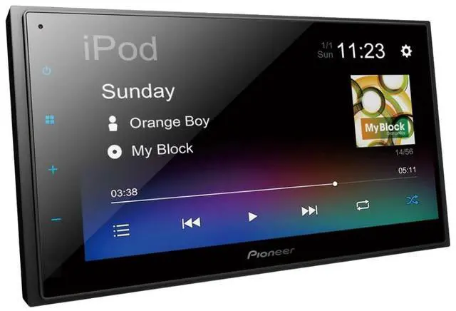 Alt view image 5 of 5 - Pioneer DMH-342EX 6.8" Multimedia Receiver w/ NB-BC011 Front/Rear View Camera