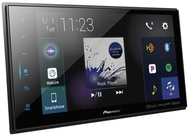 Alt view image 3 of 5 - Pioneer DMH-C5500NEX 8" Multimedia Receiver w/ NB-BC011 Front/Rear View Camera